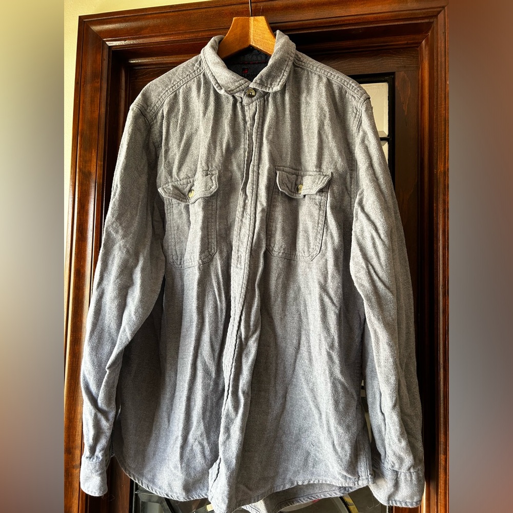 Mens woolrich flannel size large